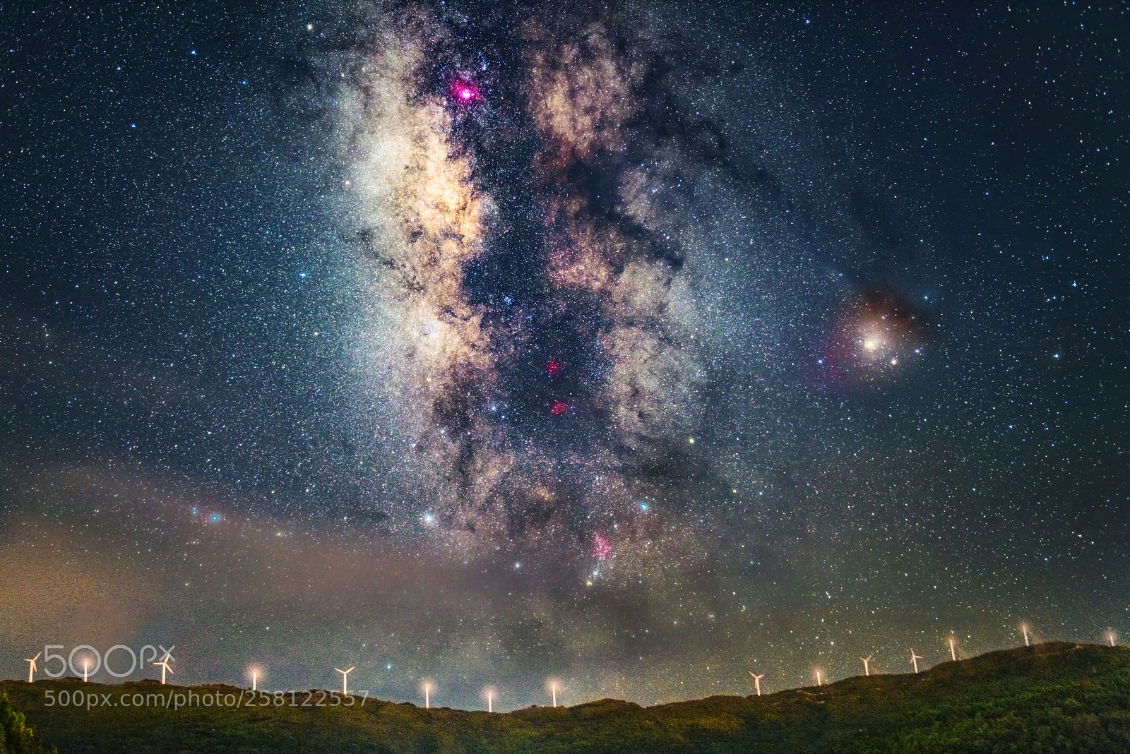 Nikon D810 sample photo. 大理星空 photography