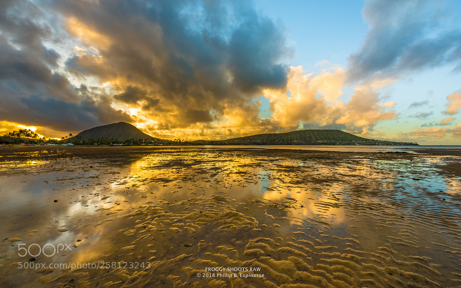 Nikon D750 sample photo. Sunrise reflections off maunalua photography
