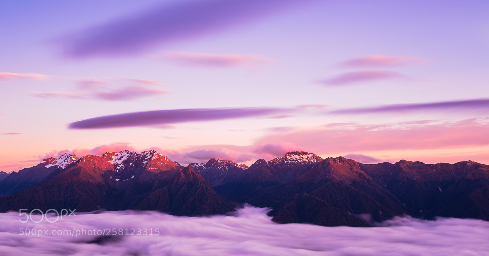 Nikon D610 sample photo. Southern alps photography