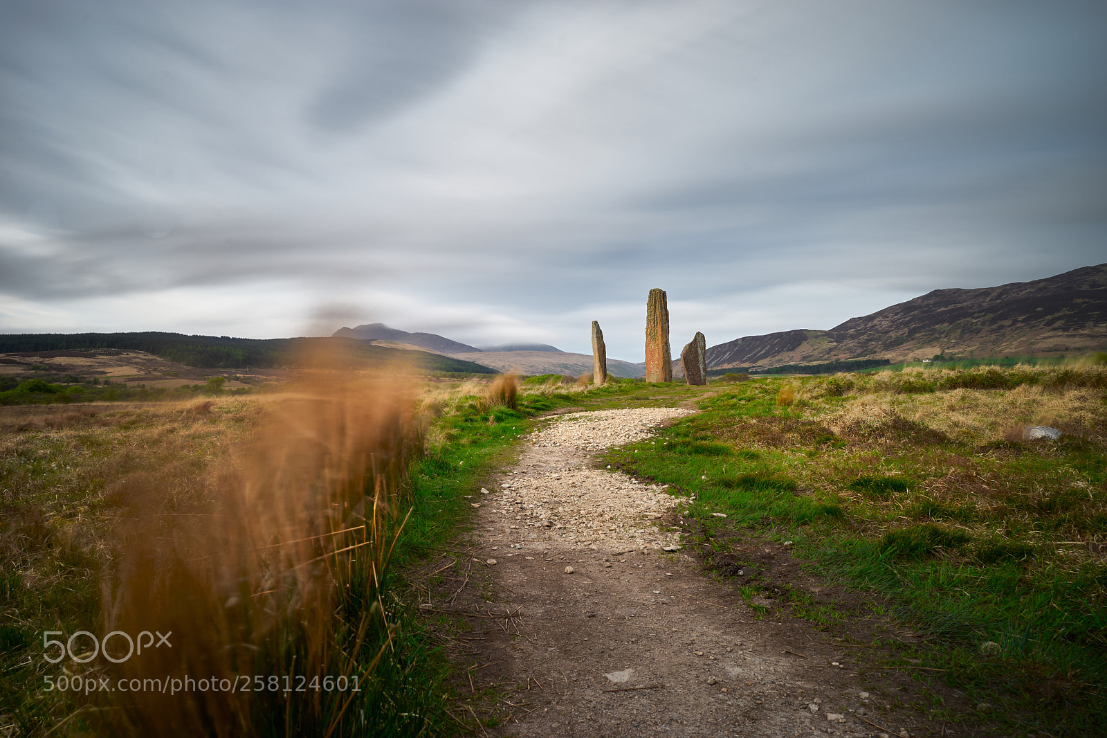 Sony a7 II sample photo. Machrie moor standing stones photography
