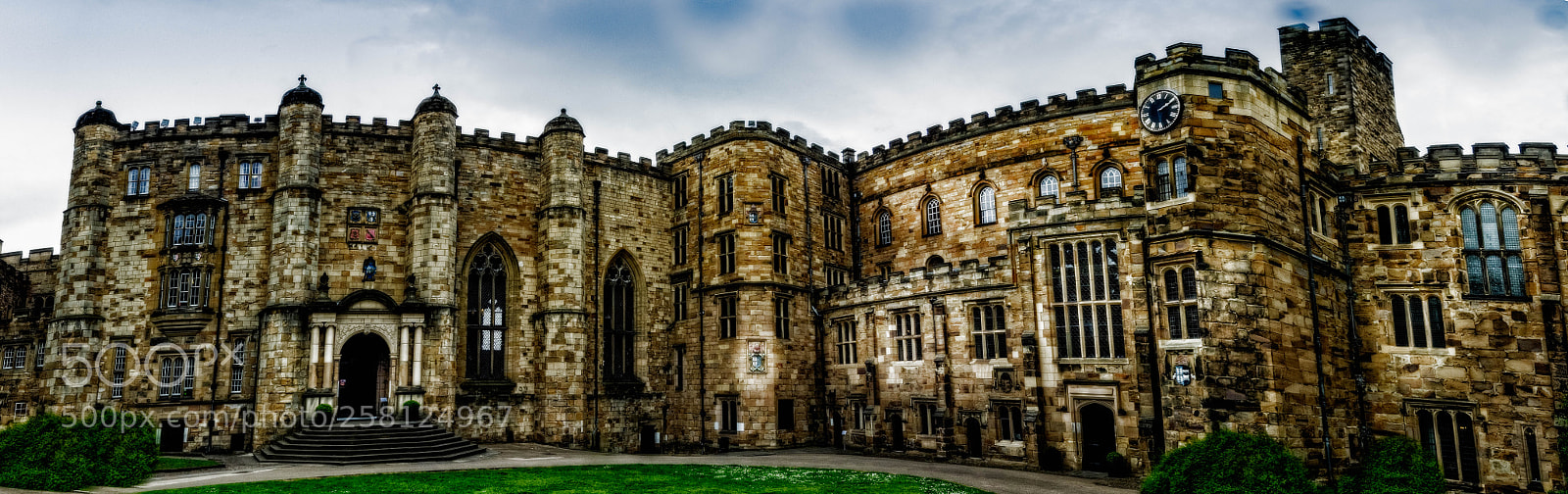 Olympus OM-D E-M1 sample photo. Durham castle photography