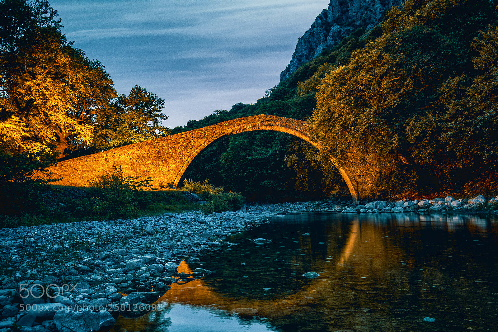 Canon EOS 6D sample photo. The stone bridge photography