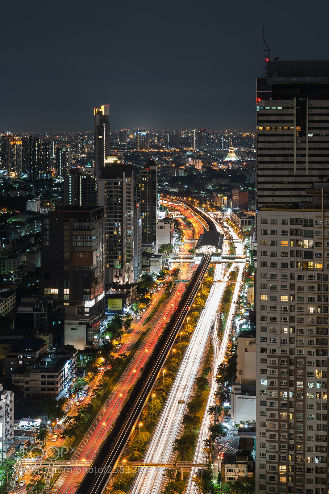 Sony a7 III sample photo. Light of bangkok photography