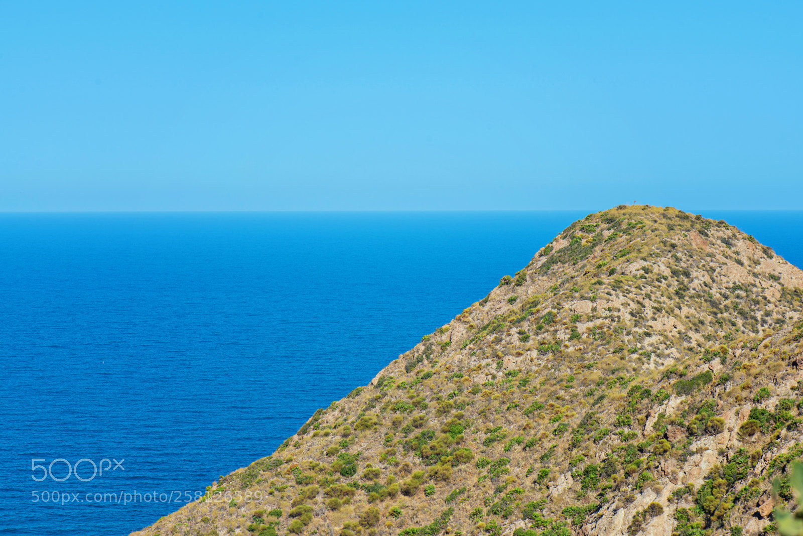 Nikon D610 sample photo. Mountain and blue sea photography
