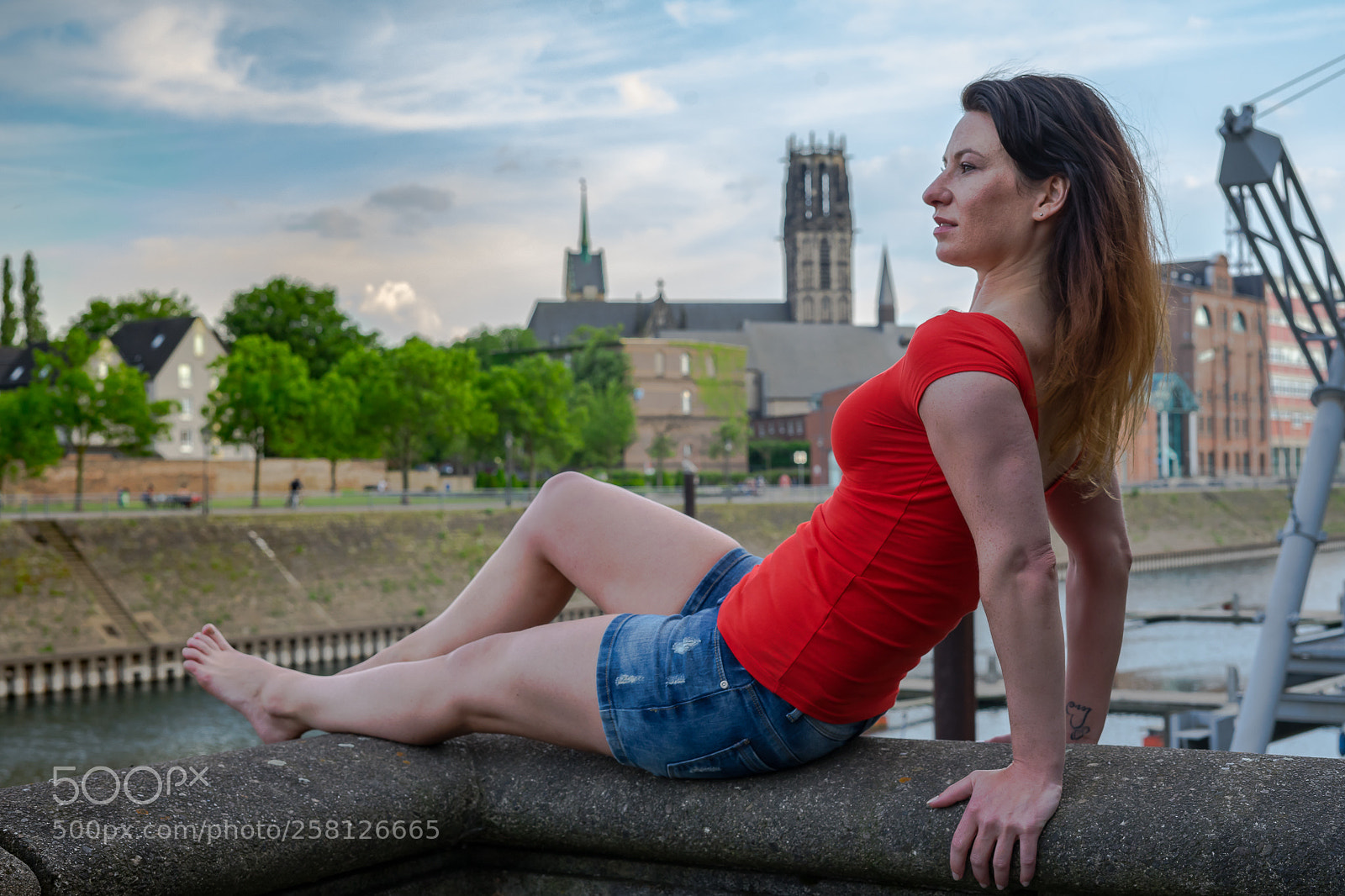 Sony a7 II sample photo. Relaxing innenhafen duisburg photography