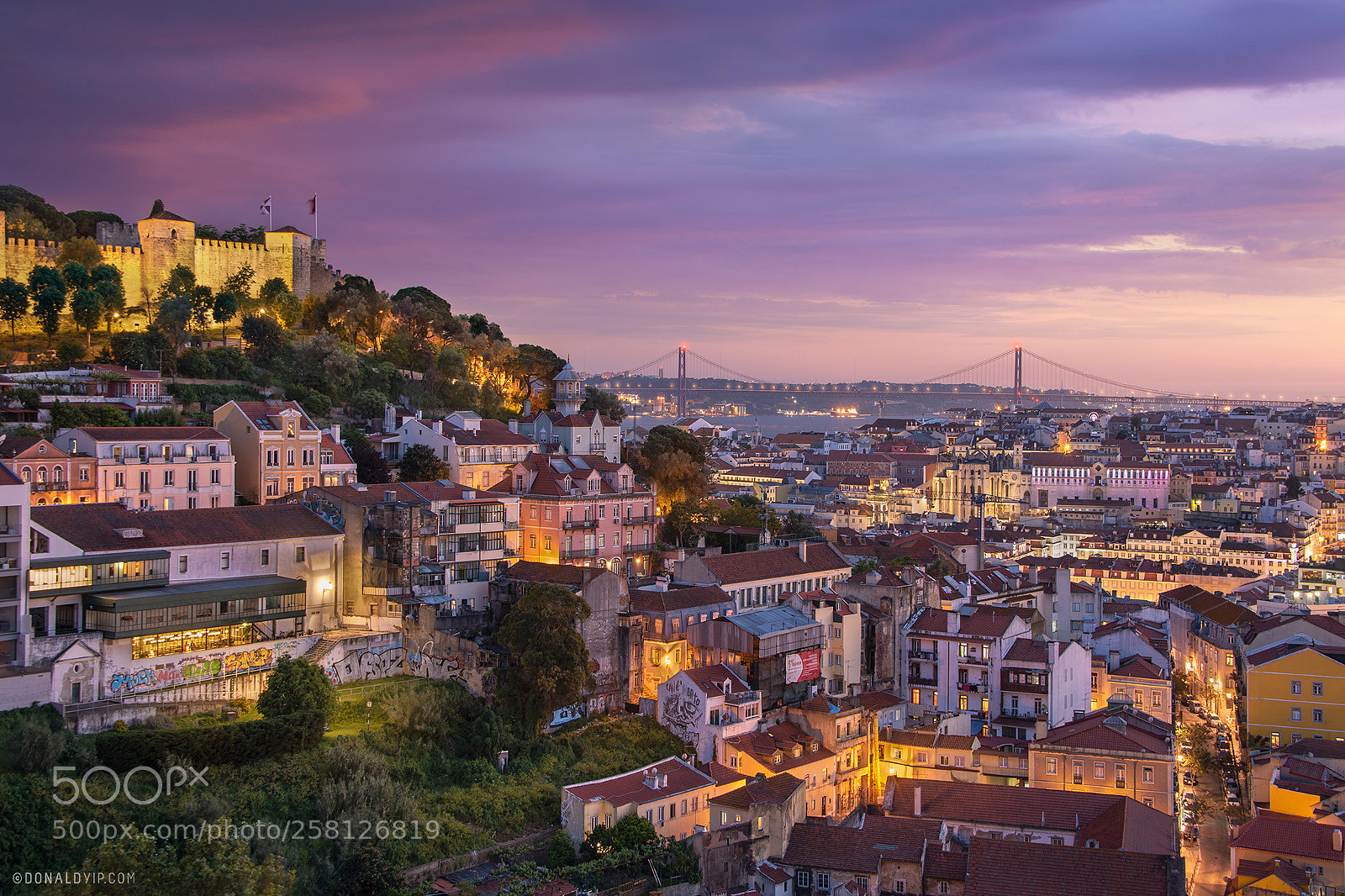 Nikon D750 sample photo. An evening in lisbon photography