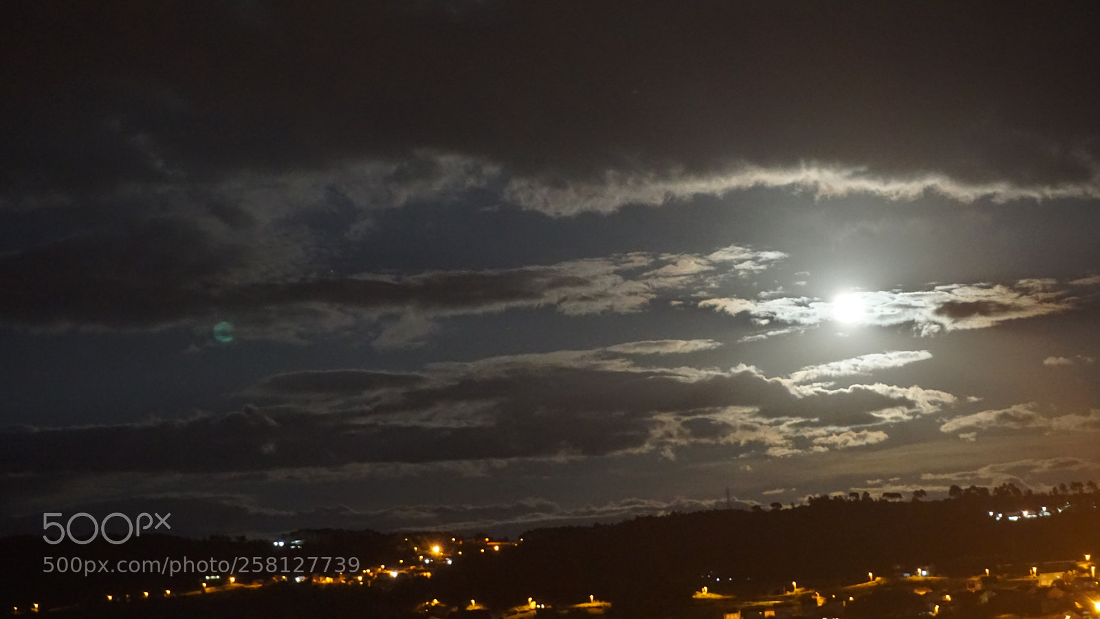 Sony a5100 sample photo. Darkfall photography