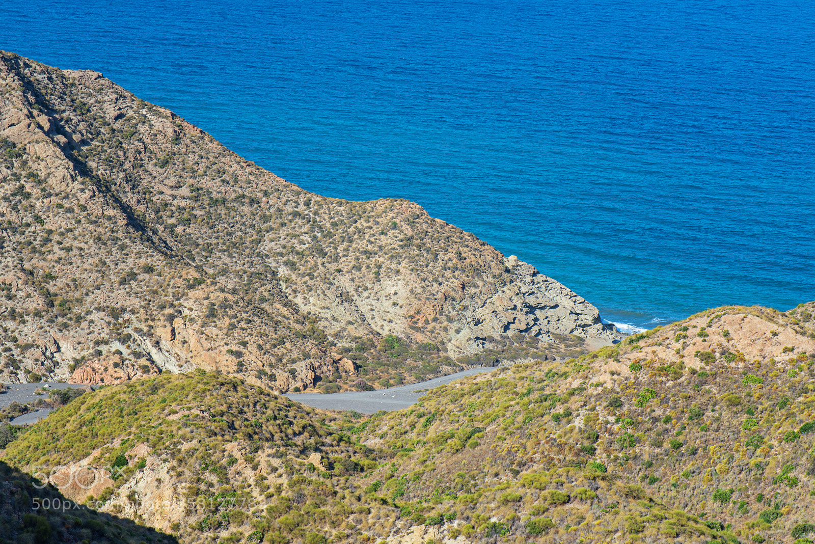 Nikon D610 sample photo. Mountain and blue sea photography