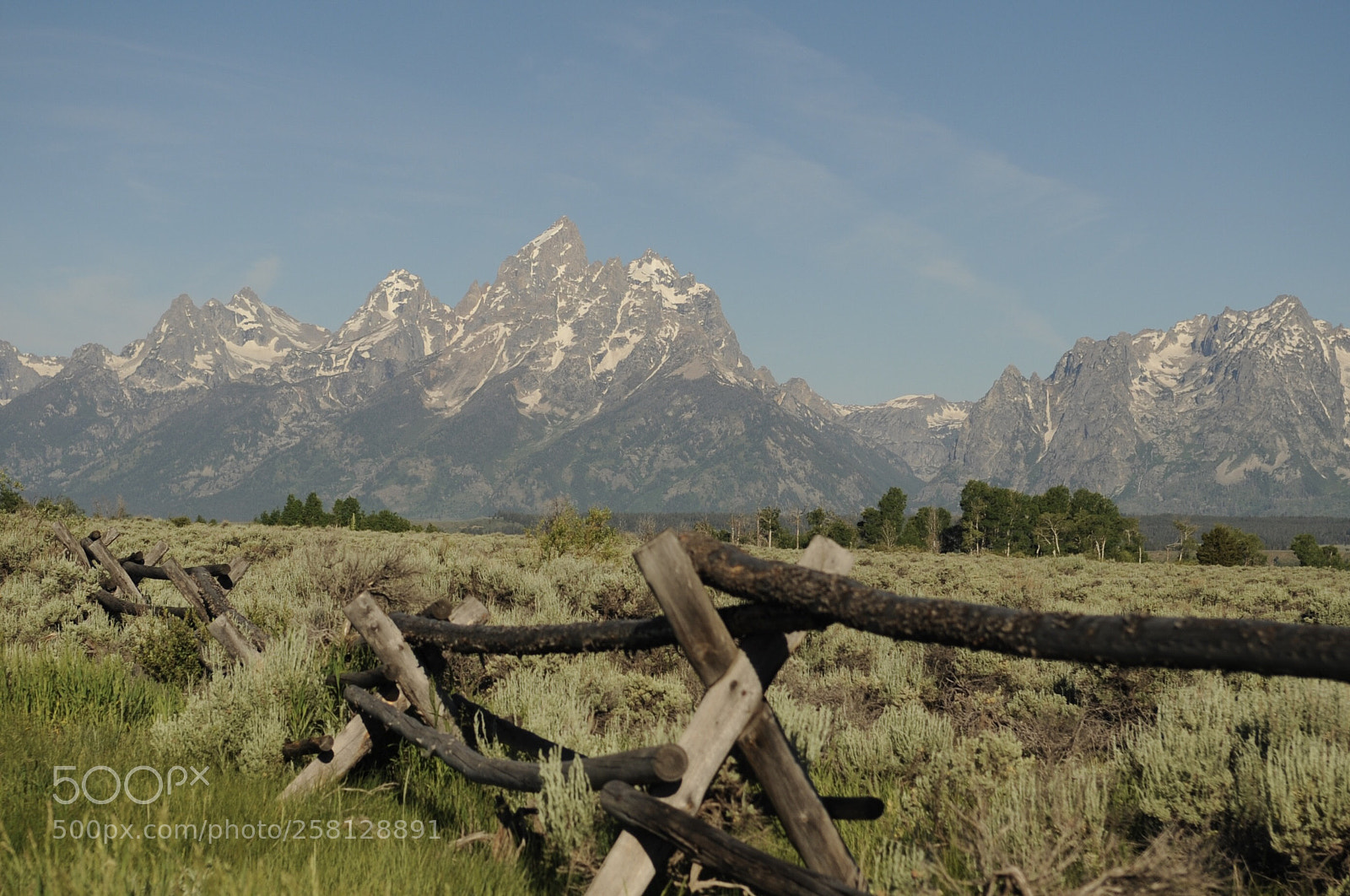Nikon D700 sample photo. The grand teton  photography