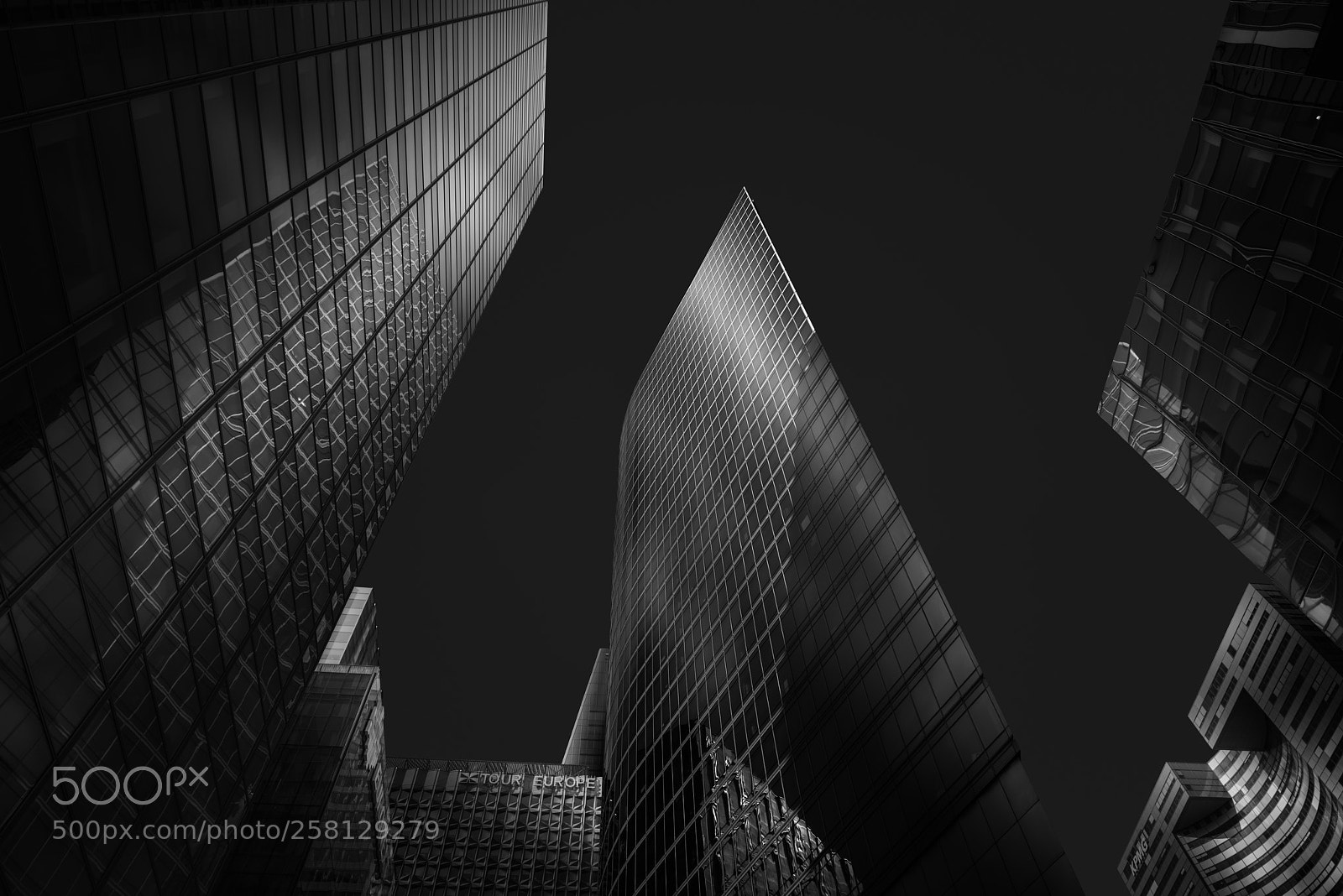 Nikon D810 sample photo. La defense in black photography