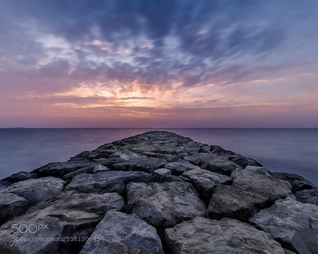 Nikon D850 sample photo. Umm al quwain sunset photography