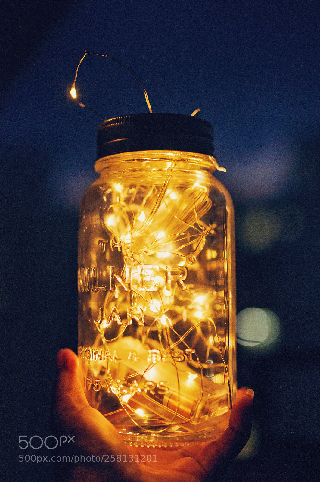 Nikon D90 sample photo. Starlight in a jar photography