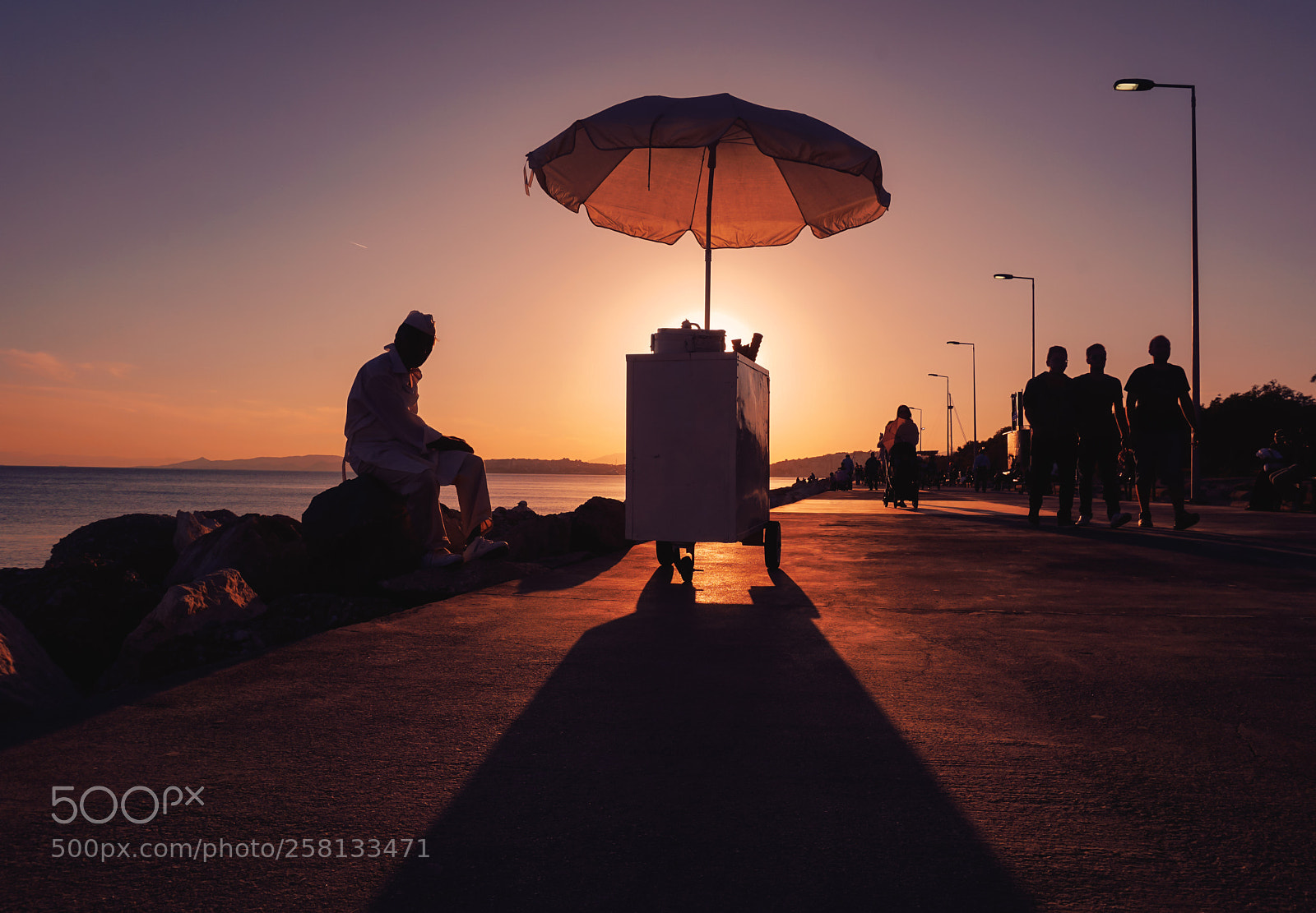 Sony a5100 sample photo. The ice cream truck photography