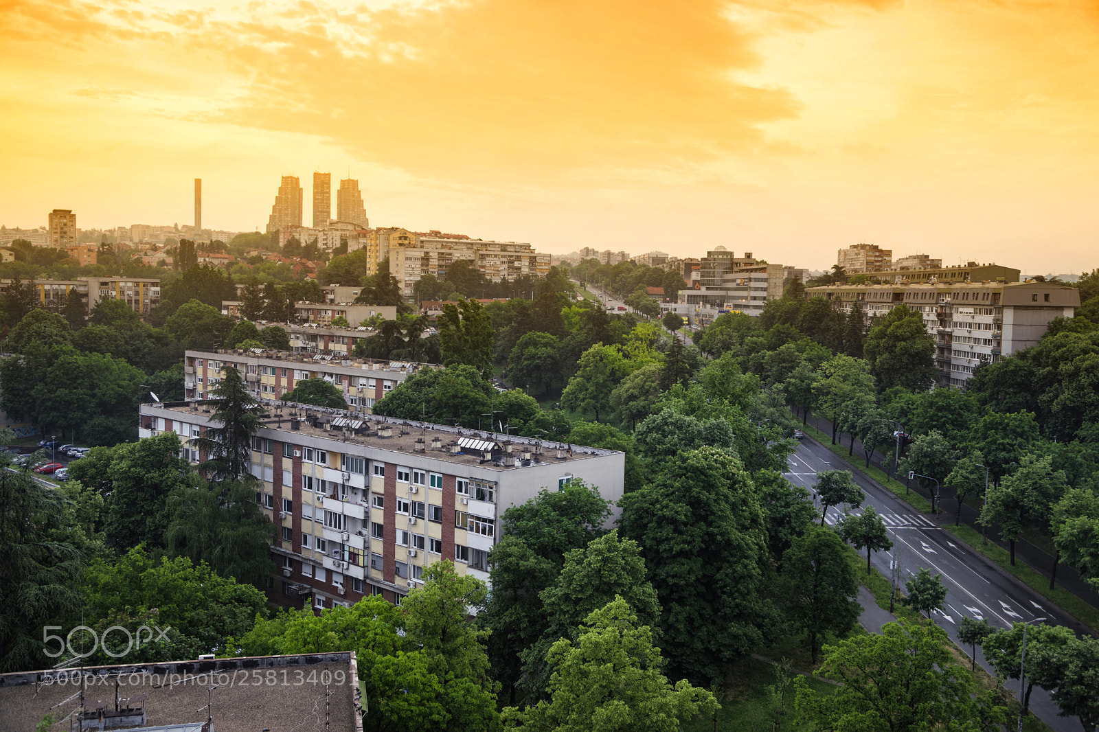 Nikon D3300 sample photo. Belgrade at sunrise photography