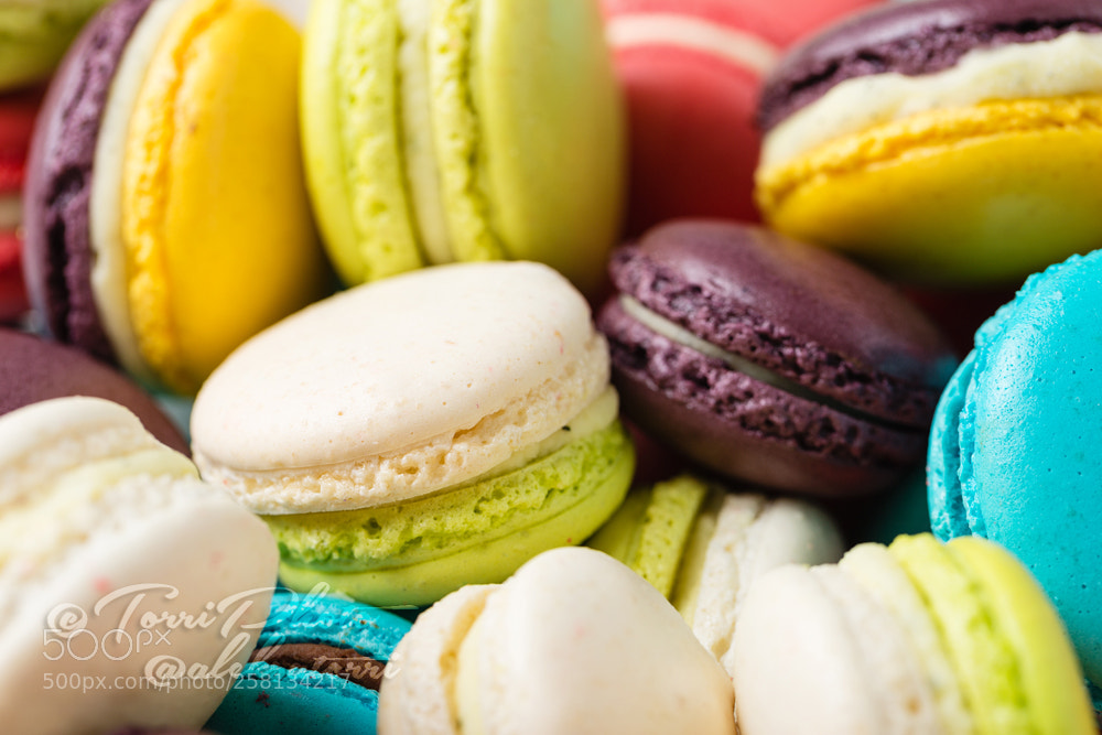 Canon EOS 6D sample photo. Lot of colorful macaroons photography