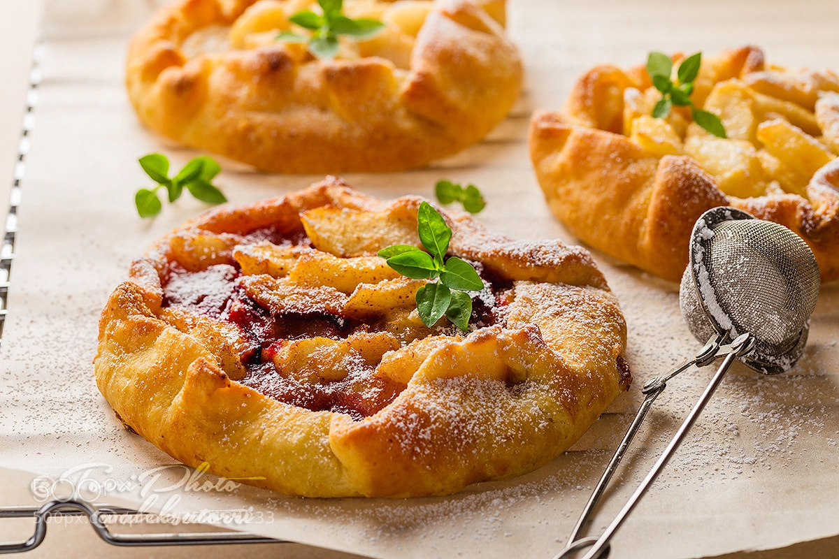 Canon EOS 6D sample photo. Homemade galette with plum photography