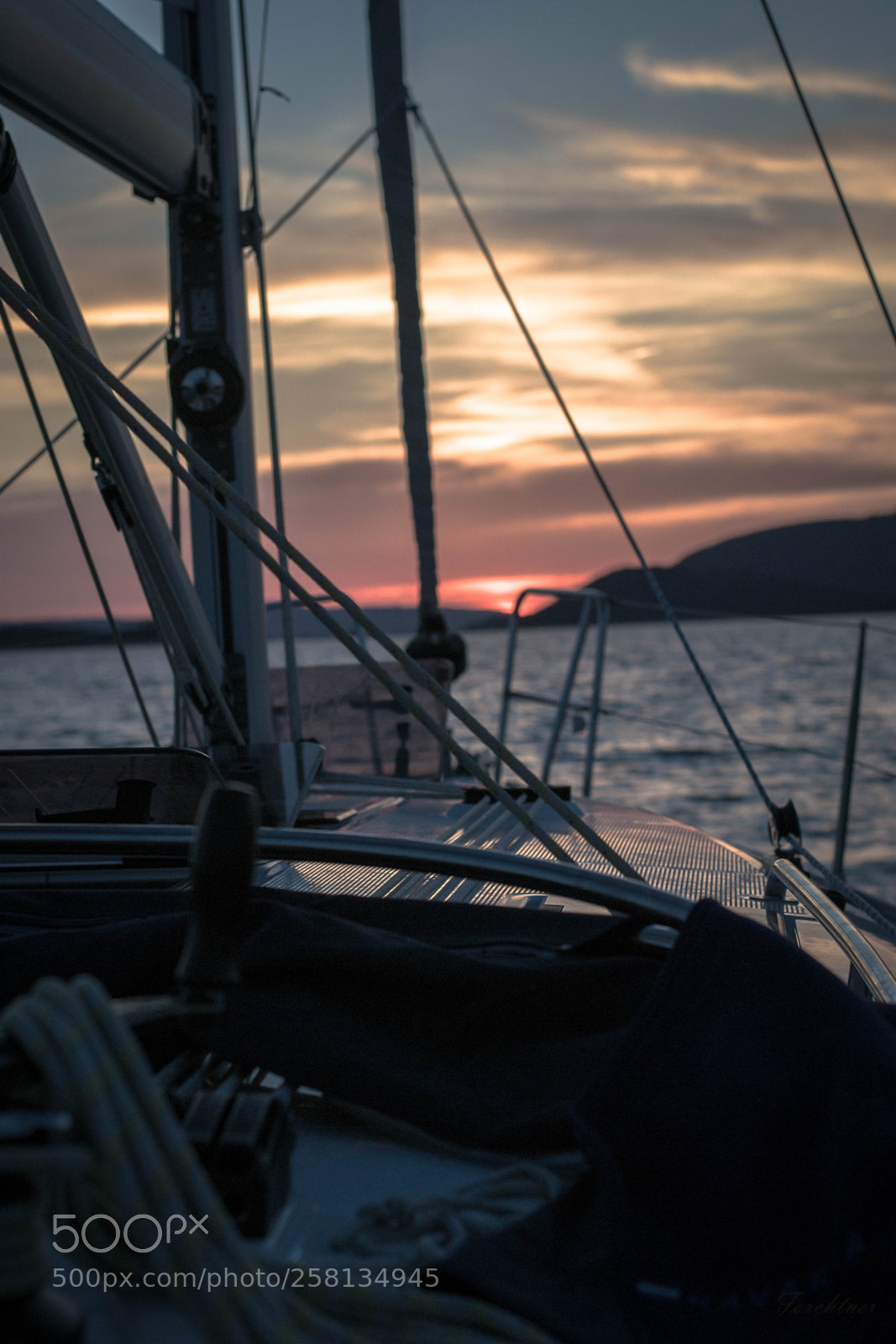 Nikon D3100 sample photo. Sunset on the board photography