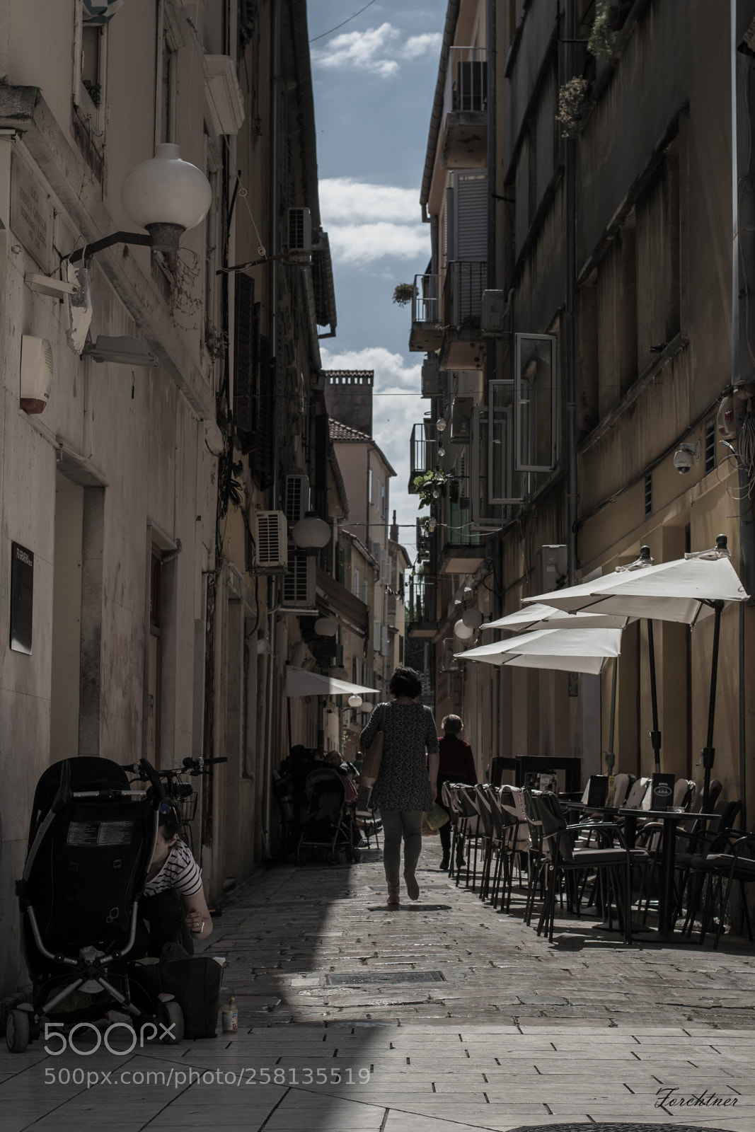 Nikon D3100 sample photo. Streets of zadar photography