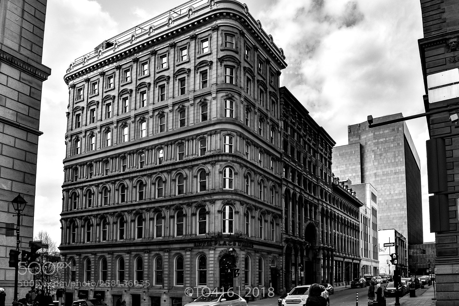 Nikon D5500 sample photo. Hotel place d'armes photography