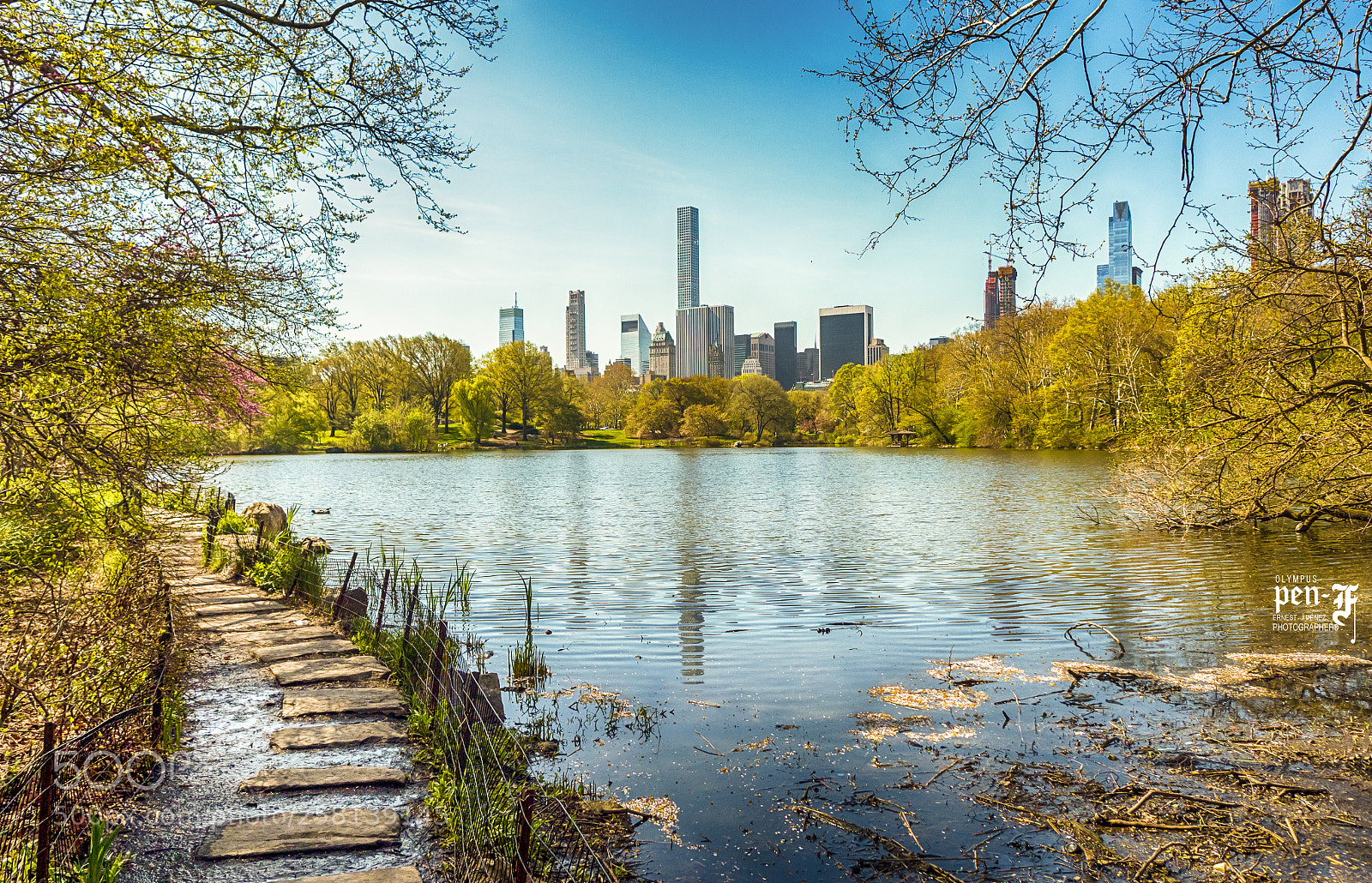 Olympus PEN-F sample photo. Central park - new photography