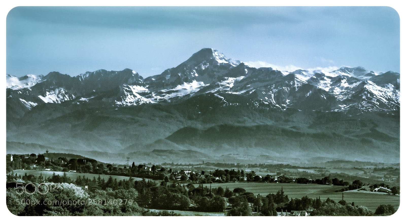 Nikon D7200 sample photo. Peak, hills & valley. photography