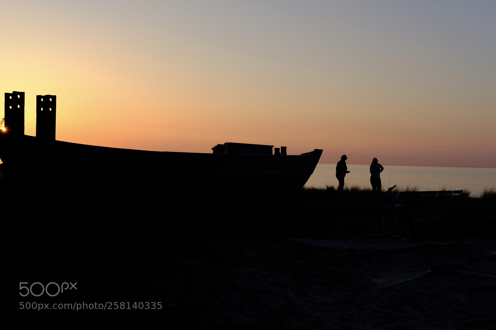 Fujifilm X-T2 sample photo. Sundown at the baltic photography