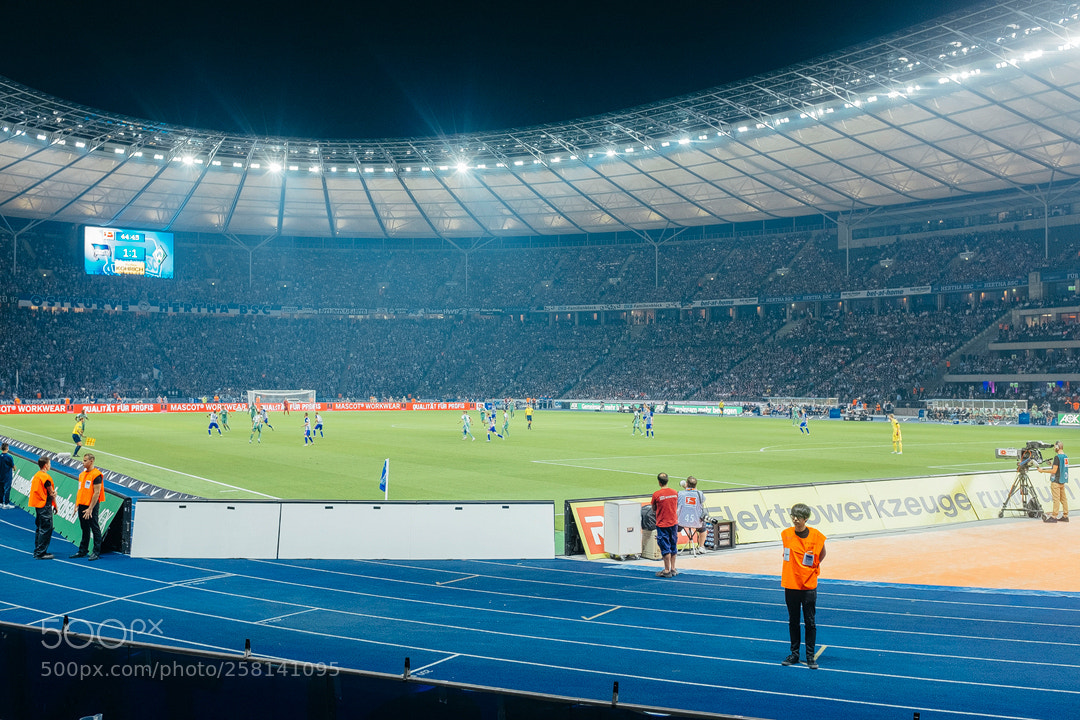 Fujifilm X100T sample photo. Olympiastadion berlin #iii photography