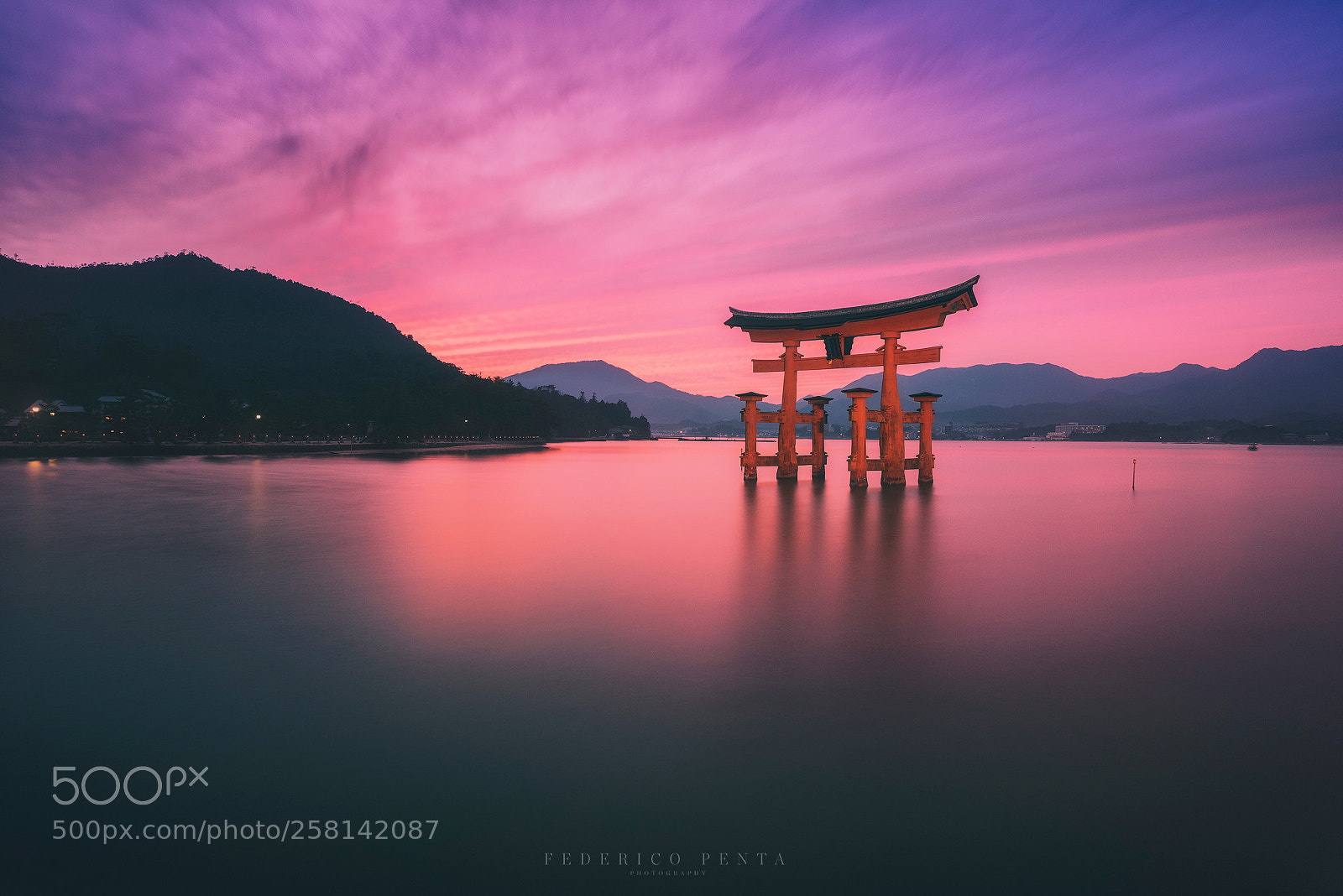 Nikon D810 sample photo. Magic in miyajima photography