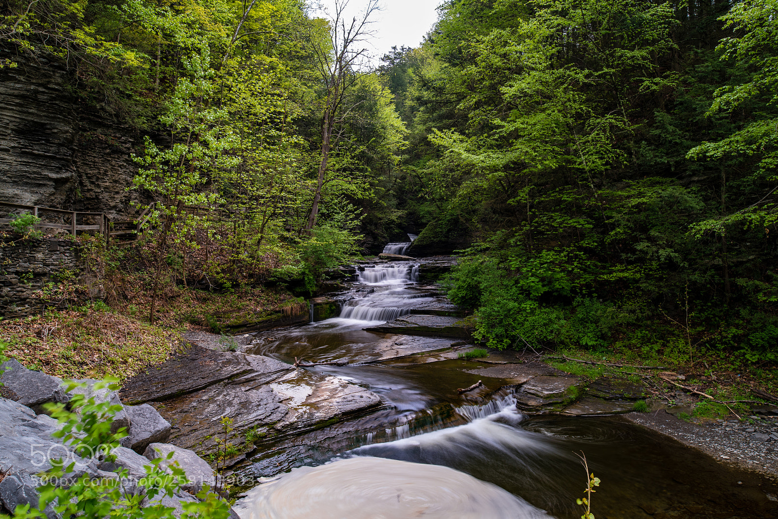 Nikon D750 sample photo. Zig-zagging cascades photography