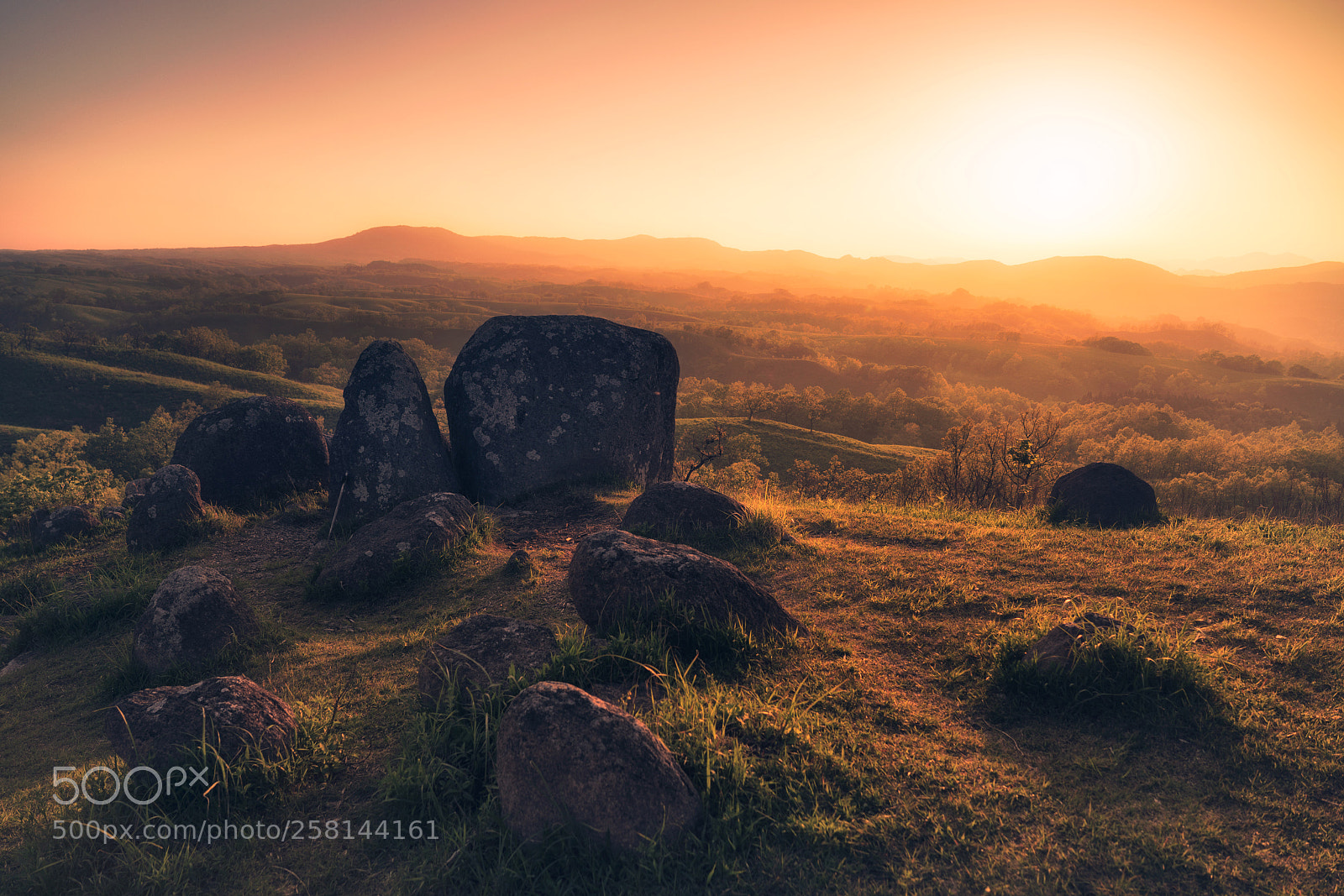 Sony a7R II sample photo. Sunset hill photography