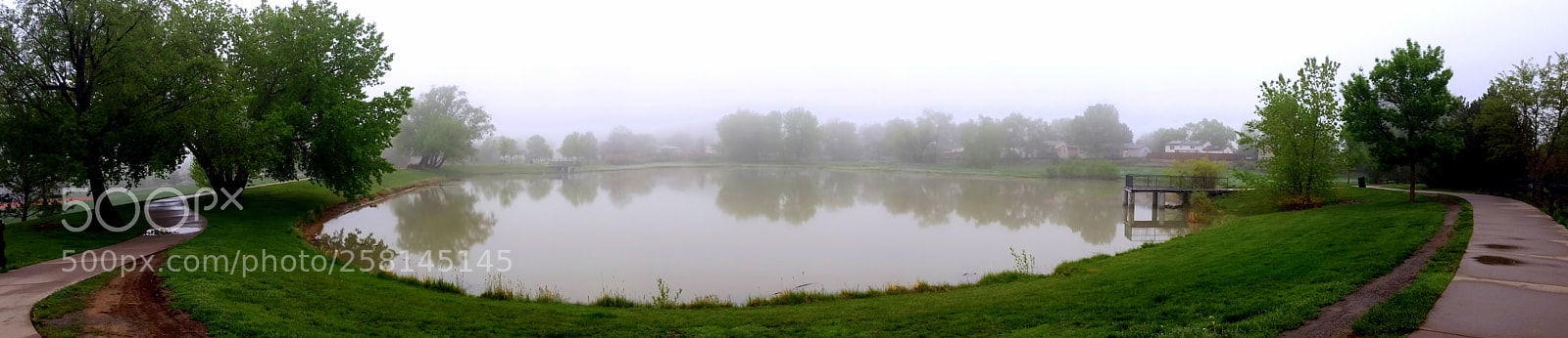 Samsung Galaxy Note4 sample photo. Foggy pond morning photography