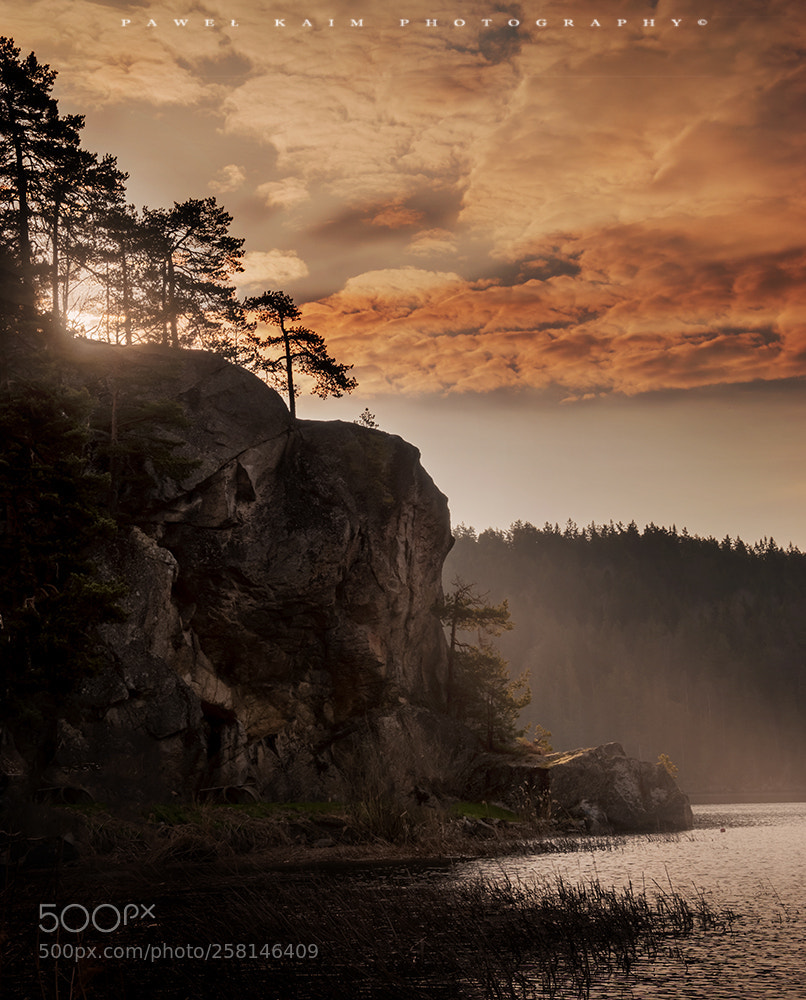 Nikon D5500 sample photo. Sunrise over the lake photography
