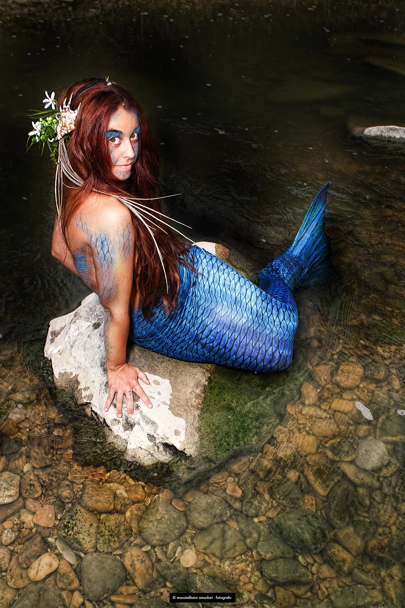 Sigma SD1 Merrill sample photo. Mermaid photography