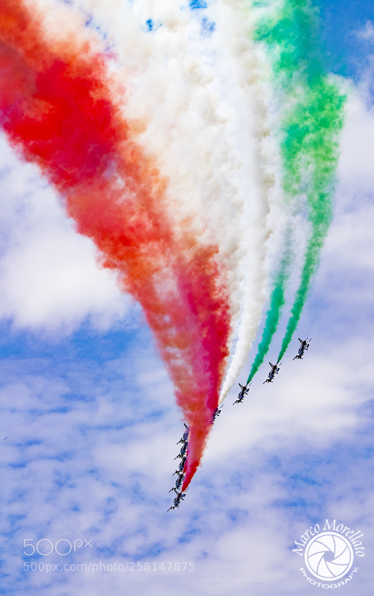 Nikon D3300 sample photo. Frecce tricolori photography