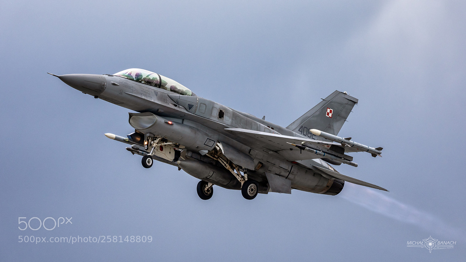 Canon EOS 5D Mark IV sample photo. Lockheed martin f-16d jastrz photography