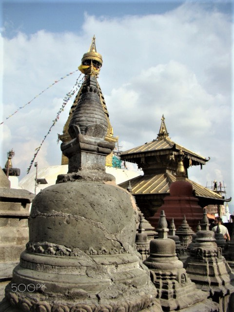 Sony DSC-H9 sample photo. Swayambhunath photography
