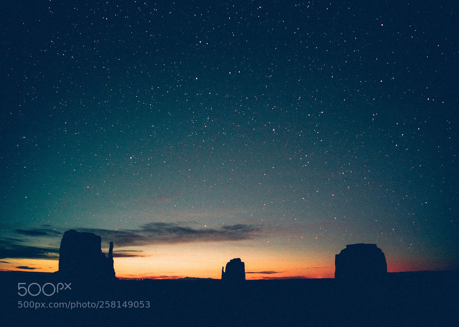 Sony a7 sample photo. Monument valley under the photography