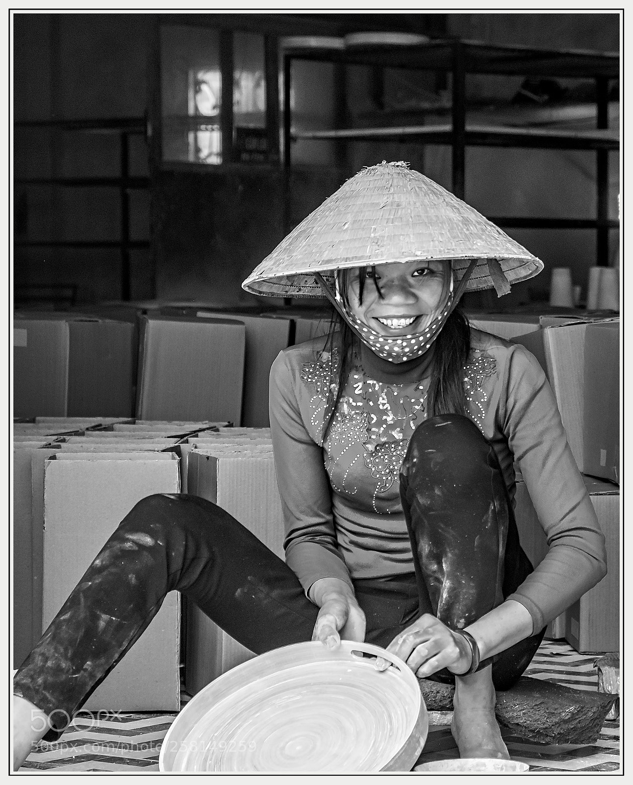 Fujifilm X-T2 sample photo. Bamboo craft worker photography