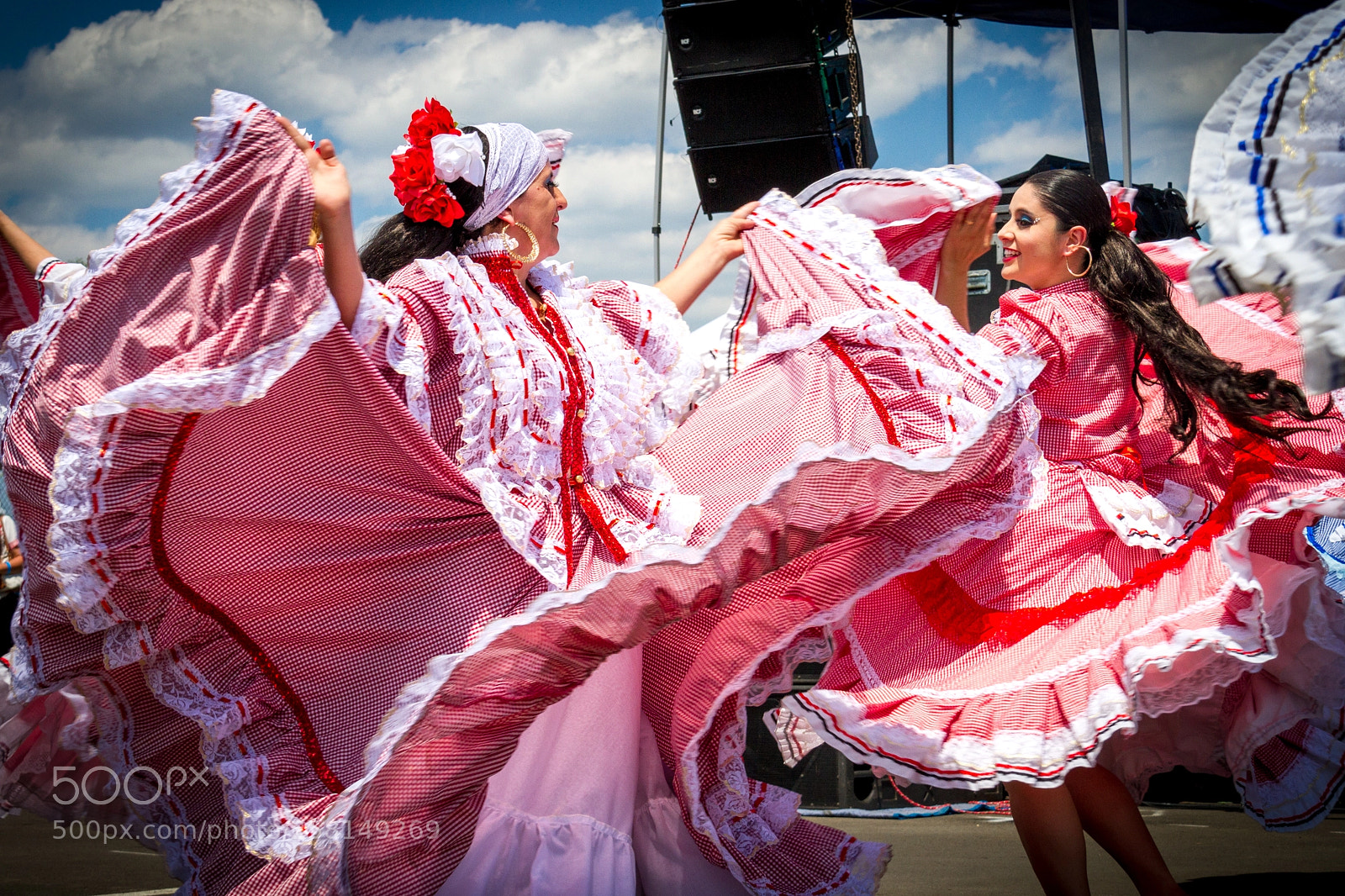 Canon EOS 7D sample photo. Bailando cumbia photography