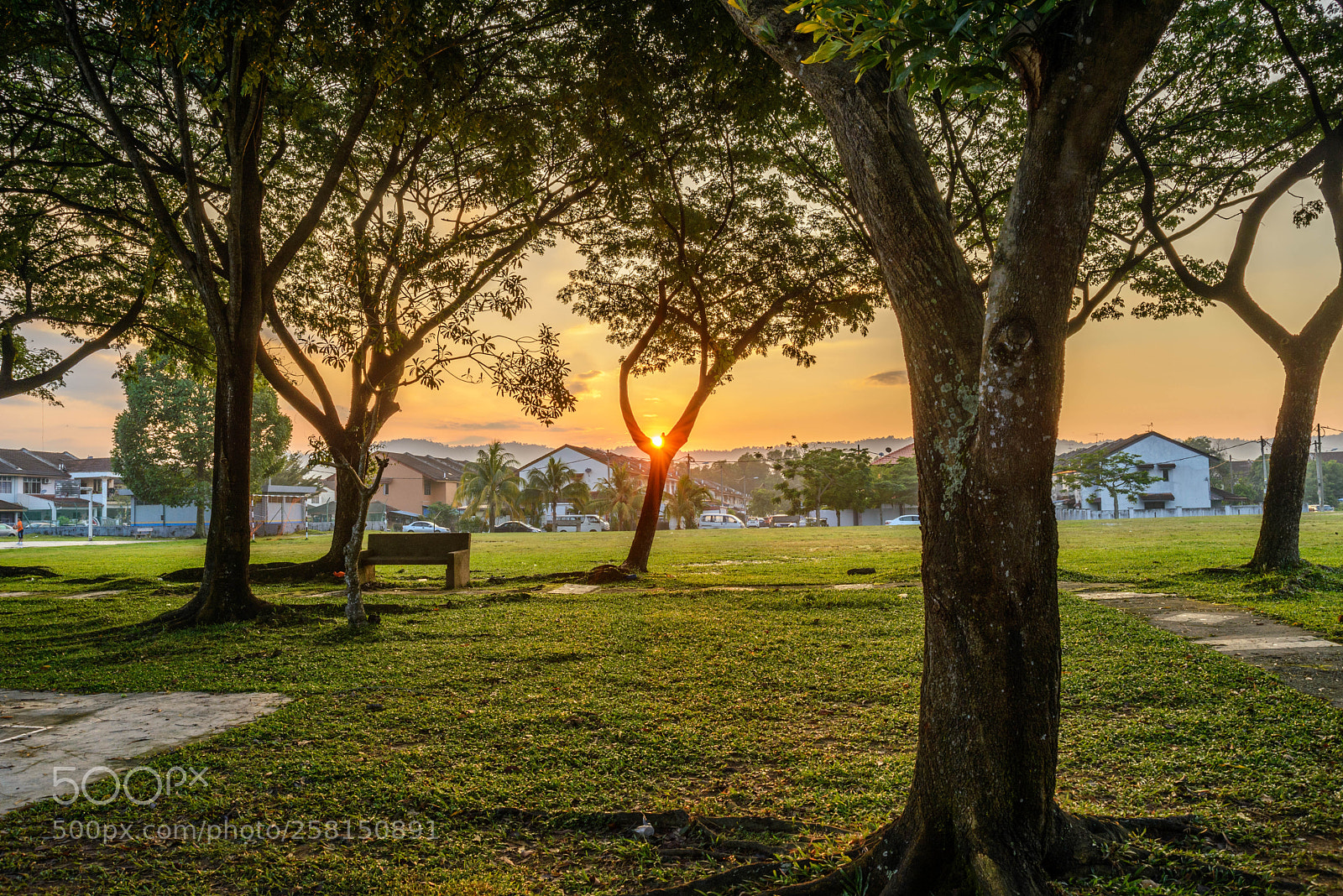 Nikon D610 sample photo. Play ground sunrise photography