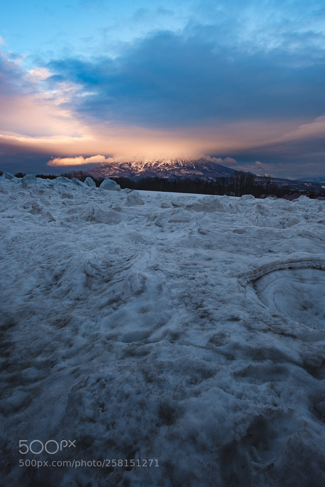 Fujifilm X-H1 sample photo. Mt yotei sunset on photography