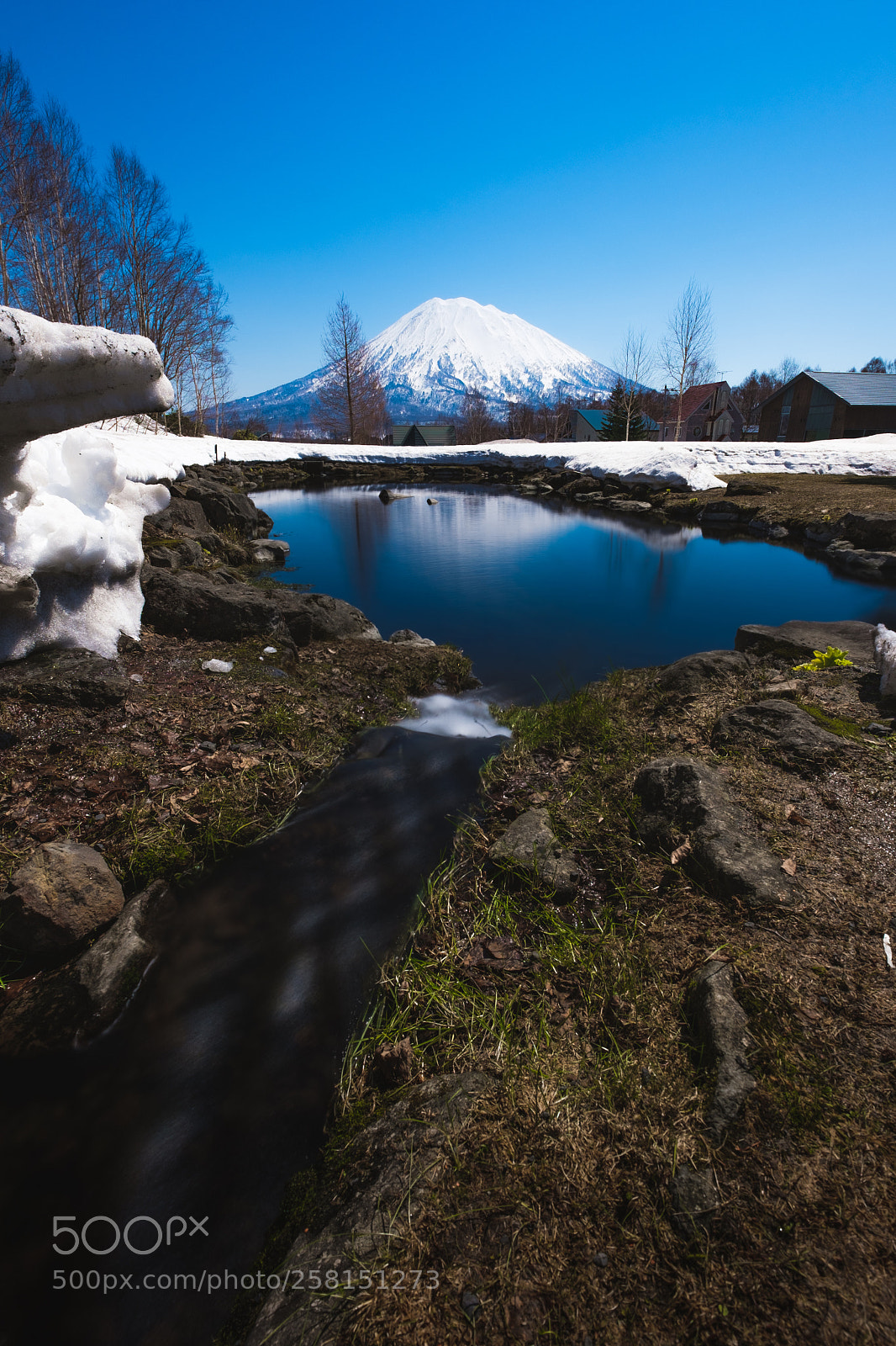 Fujifilm X-H1 sample photo. Mt yotei view from photography