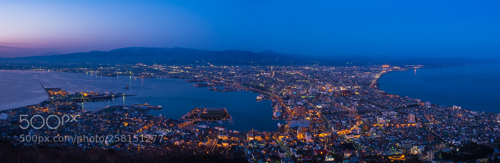 Fujifilm X-H1 sample photo. City of hakodate blue photography