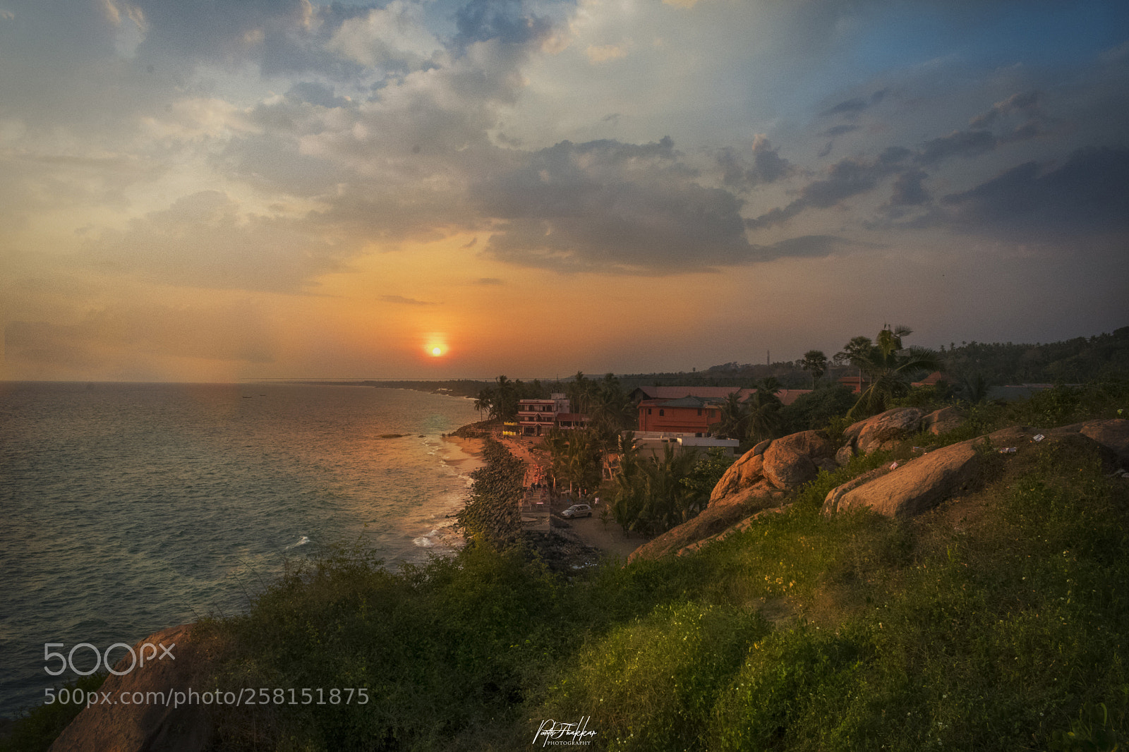 Nikon D3400 sample photo. Sunset at kovalam beach,kerela photography