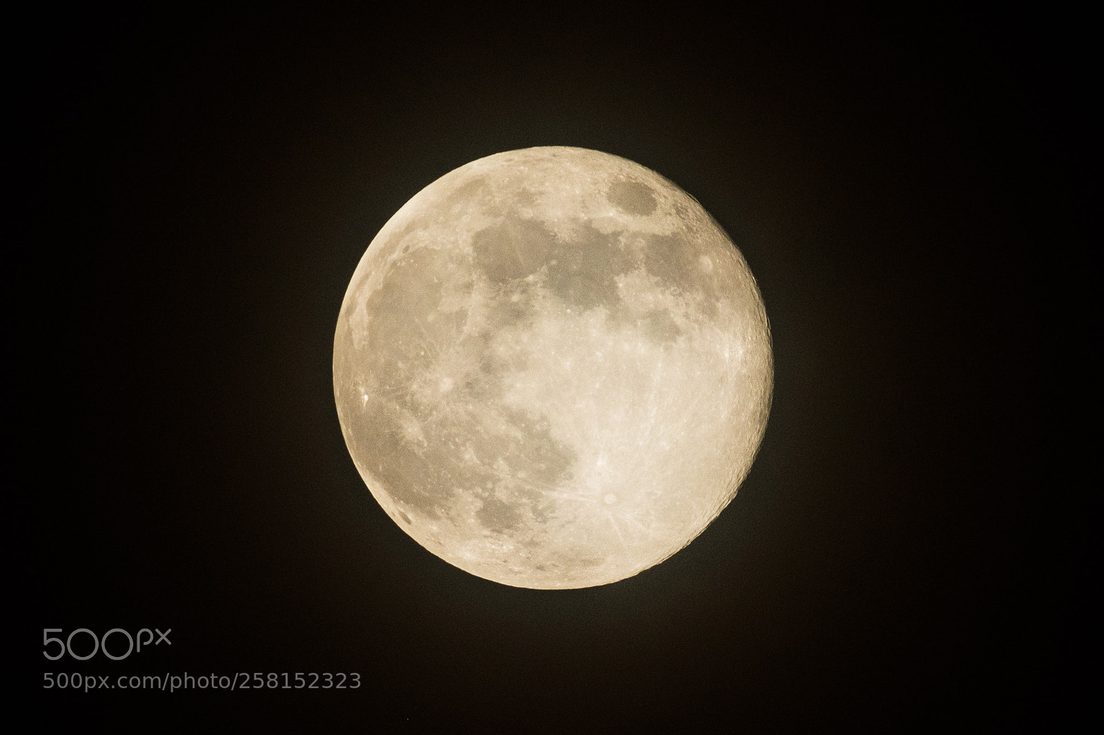 Fujifilm X-H1 sample photo. 2018-04-30 full moon, later photography