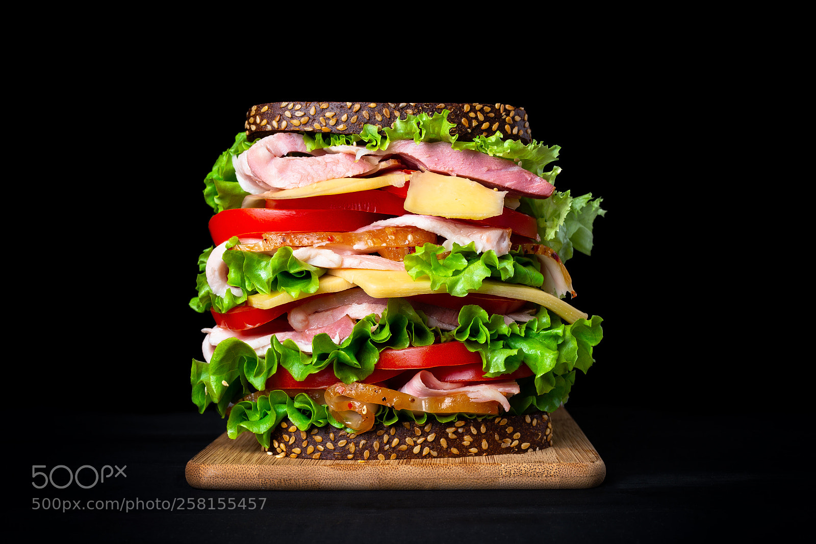 Olympus OM-D E-M10 II sample photo. Big delicious sandwich. photography