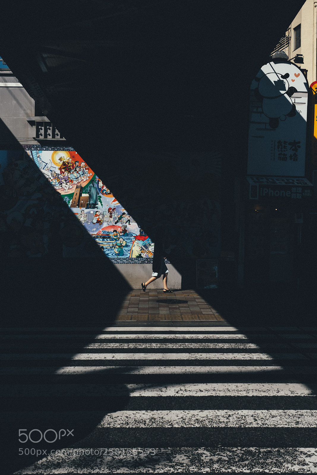 Fujifilm X-H1 sample photo. Tokyo light&shade photography