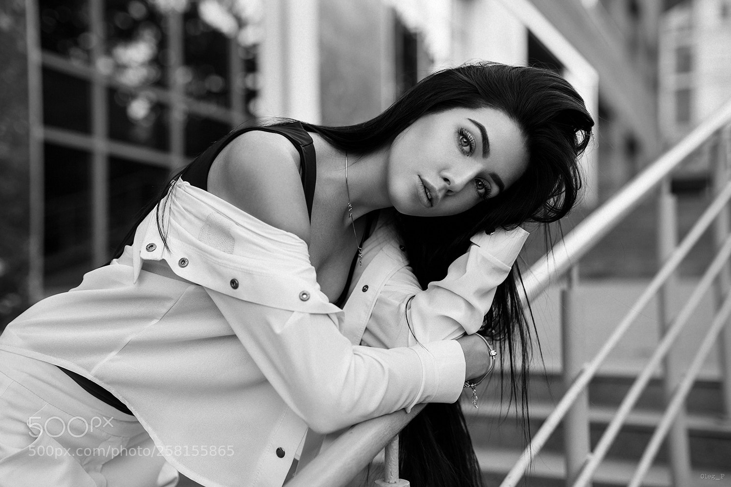 Canon EOS 5D Mark II sample photo. Valeria bw photography