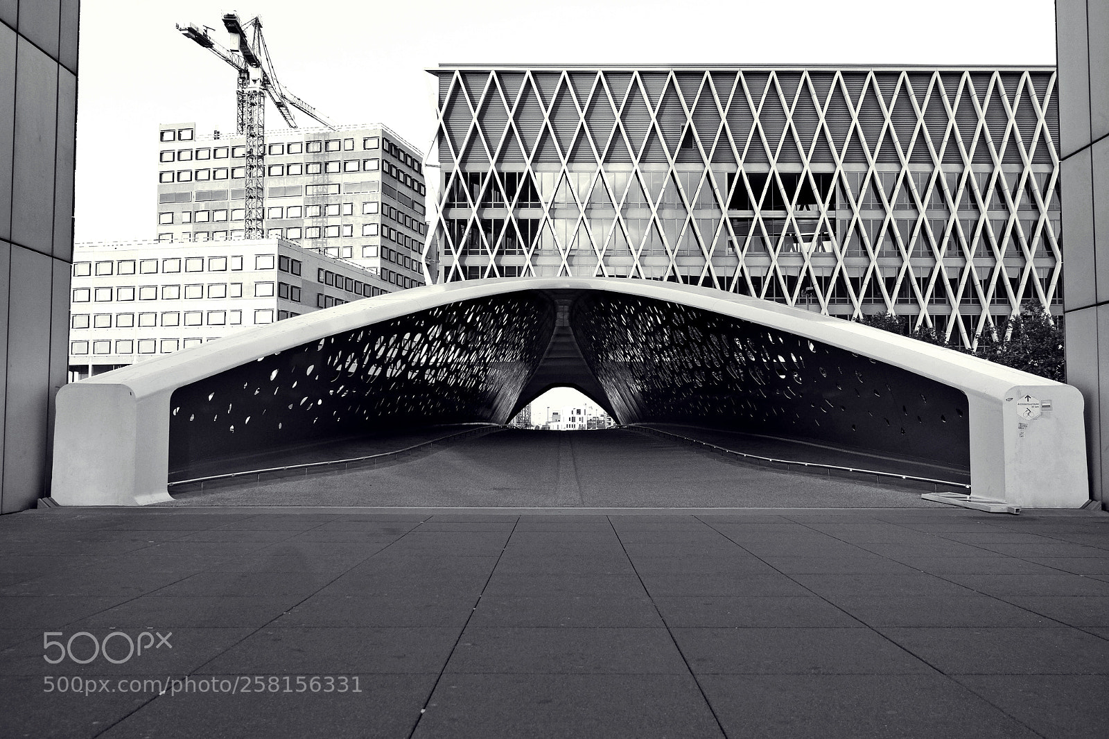 Fujifilm X-T10 sample photo. Pedestrian bridge photography