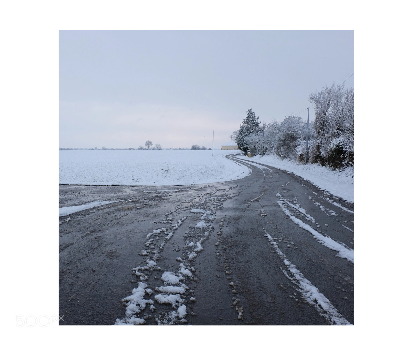 Fujifilm X-M1 sample photo. Snow photography